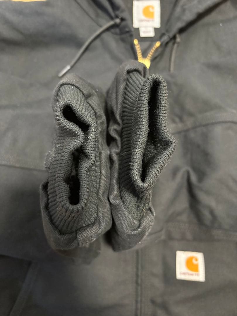 ふ*ん様 完品Carhartt アクティブジャケット黒 L 企業系sacrame