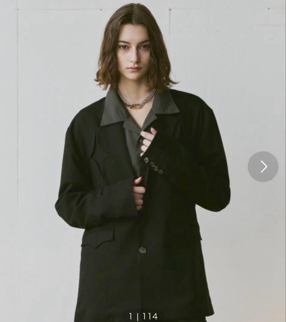 完売品　soerte セットアップ　ジャケット　タックワイドフレアパンツ