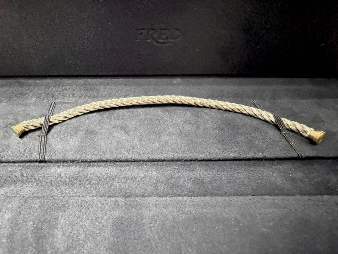 FRED 18kイエローゴールド ブレスレット シャンスアンフィニハーフダイヤ