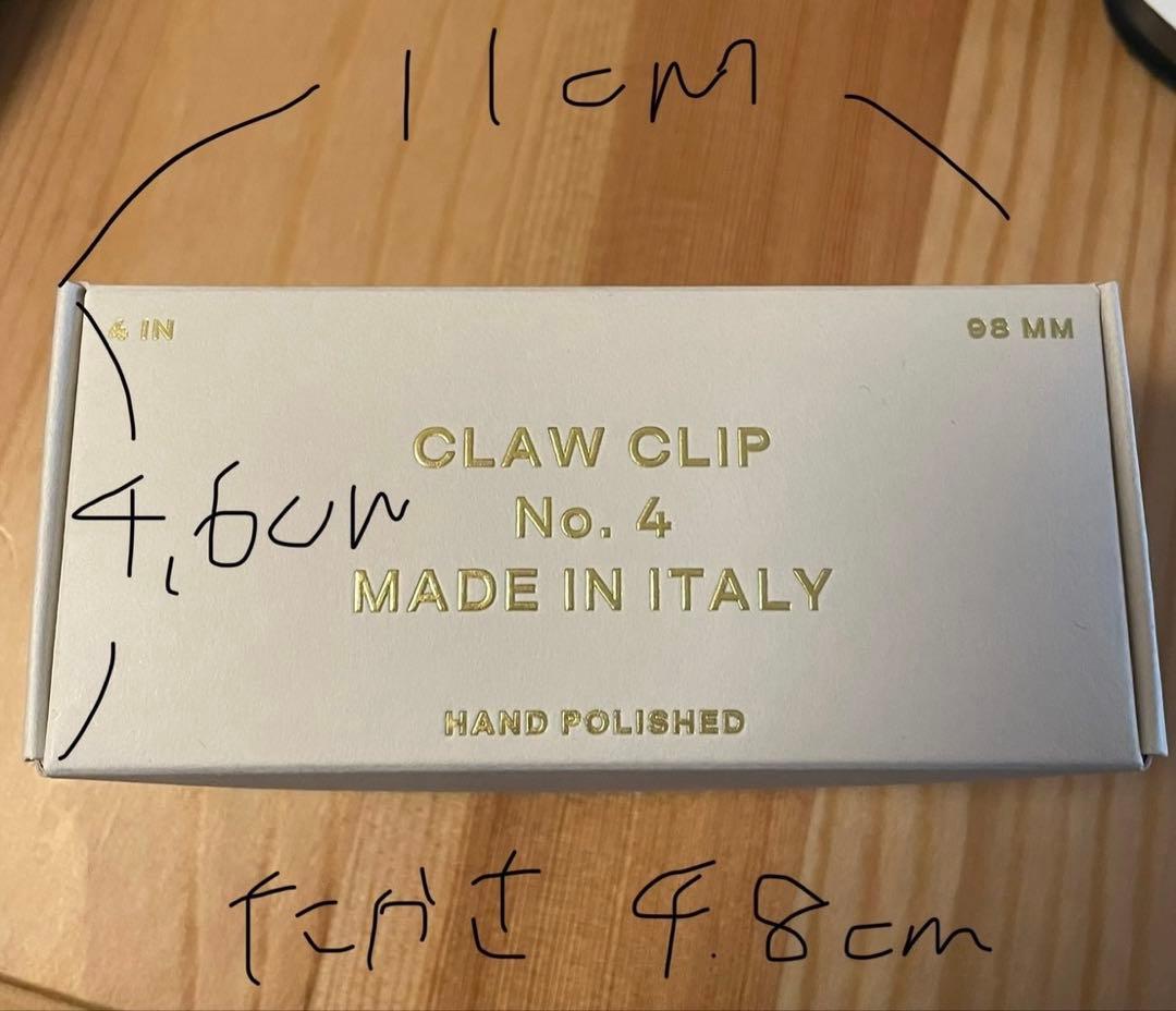 【新品未使用】undo ヘアクリップミッドナイトmidnightブラックno.4