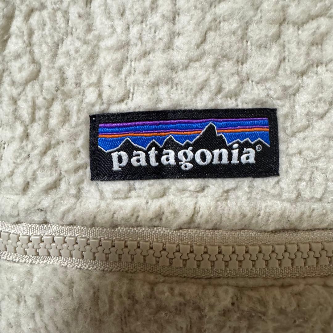パタゴニア patagonia ベスト　フリース　オフホワイト