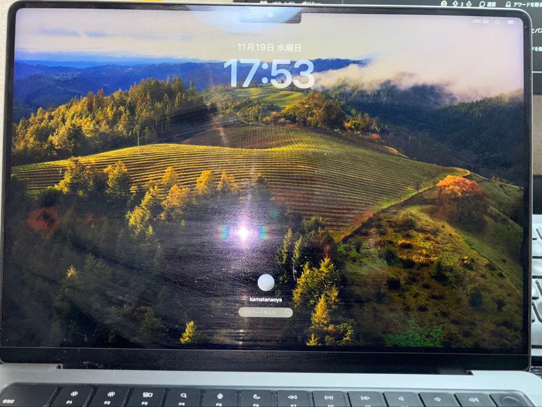 MacBookPro M1 14インチ　シルバー