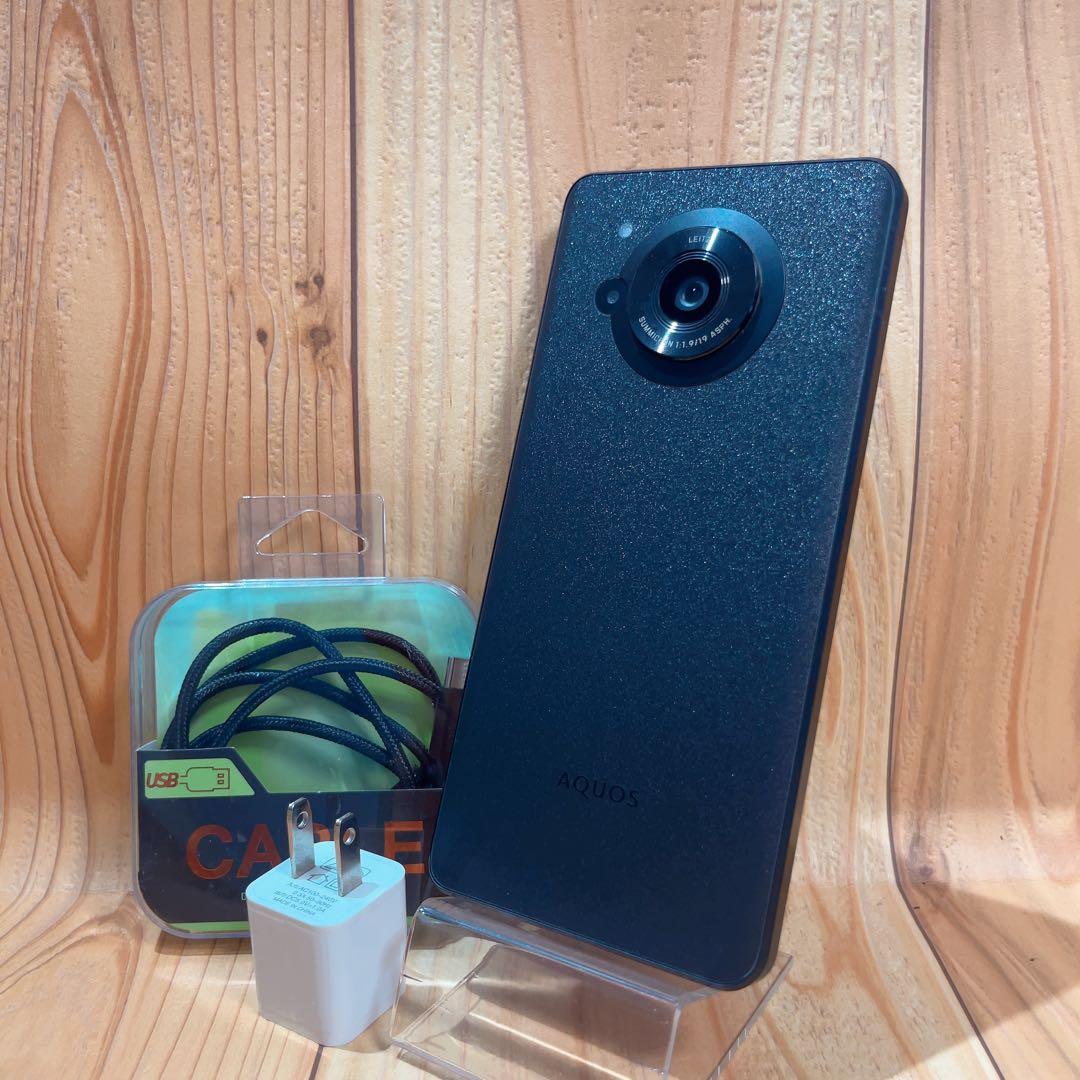 訳あり SIMフリー 本体 AQUOS R7 256 GB 287 ブラック