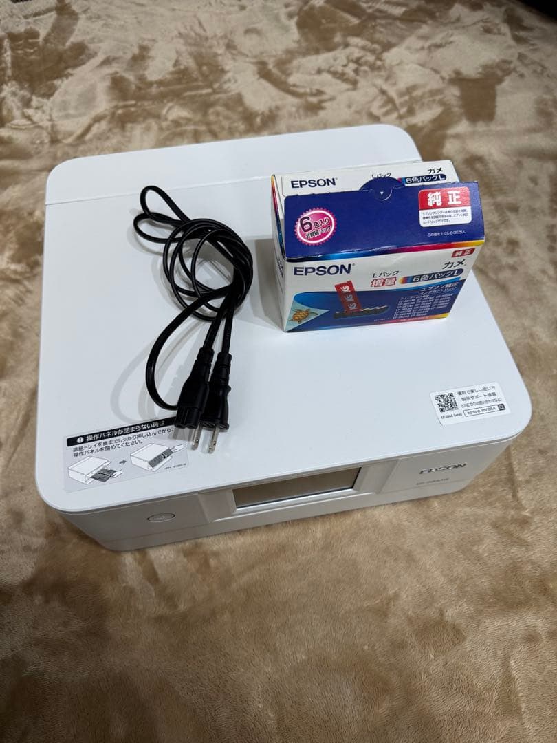 【美品】EPSON エプソン カラリオ EP-884AW ホワイト コピー機