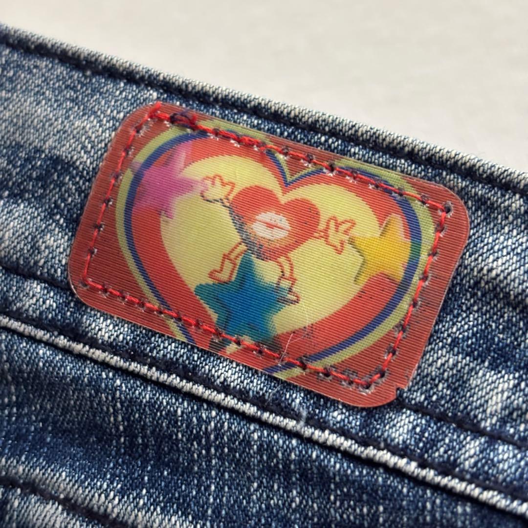 Vintage 00s【Y2K】フレア デニムパンツ グランジ バギー平成ギャル