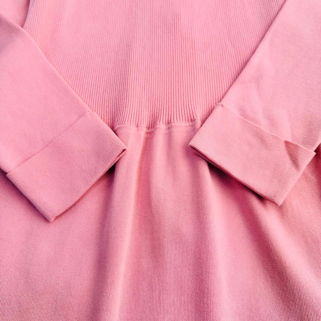 新品 22AW スーパービューティー Aライン ワンピース カーディガン パール