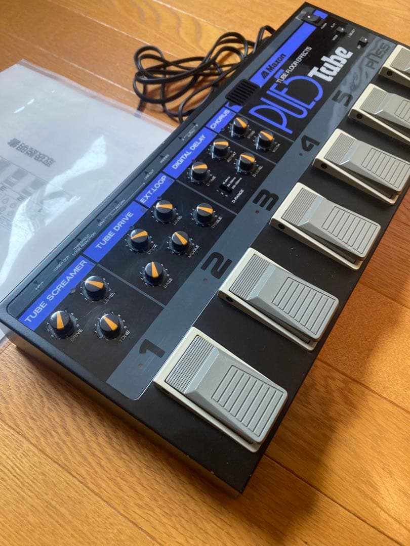 【希少 完動品】Maxon PUE5 Tube ビンテージ マルチエフェクター