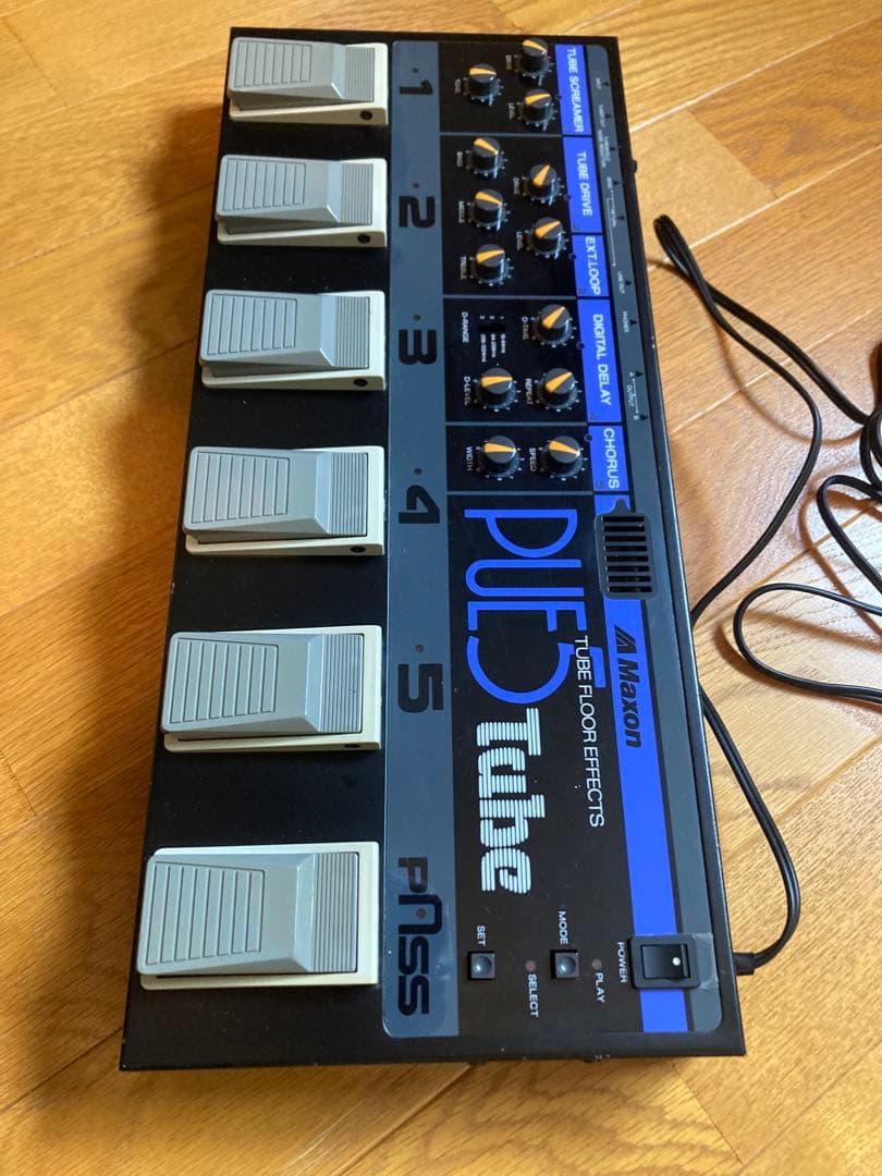 【希少 完動品】Maxon PUE5 Tube ビンテージ マルチエフェクター