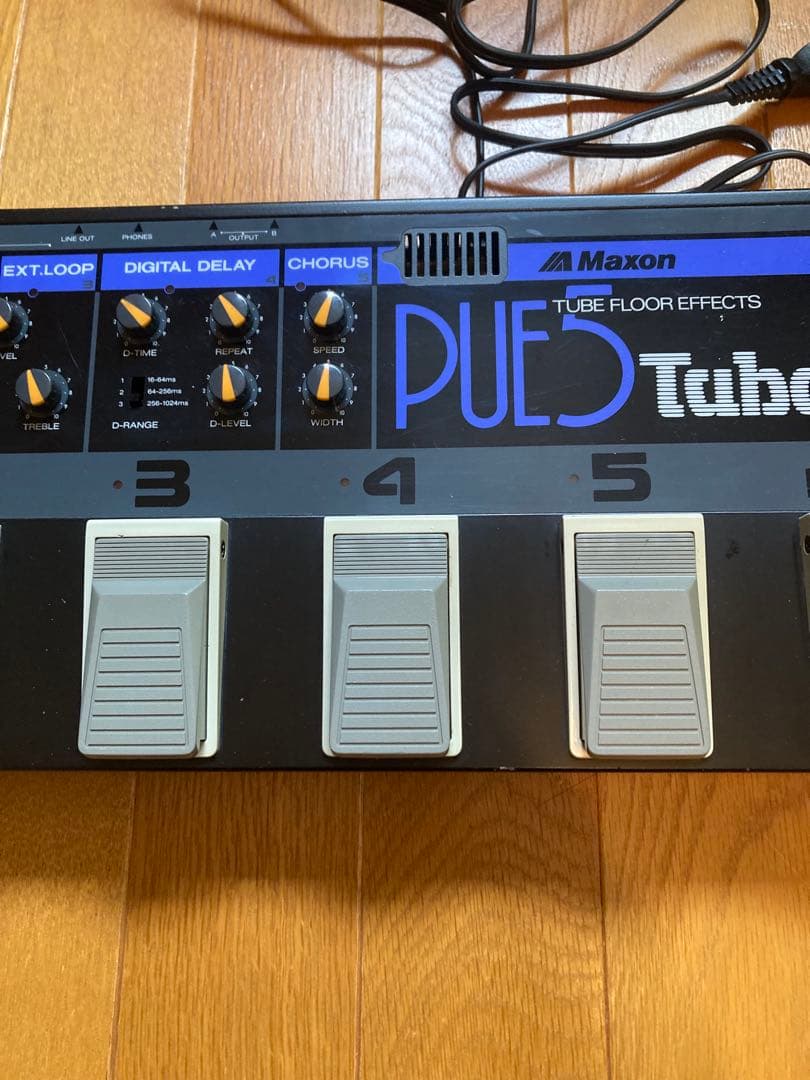 【希少 完動品】Maxon PUE5 Tube ビンテージ マルチエフェクター