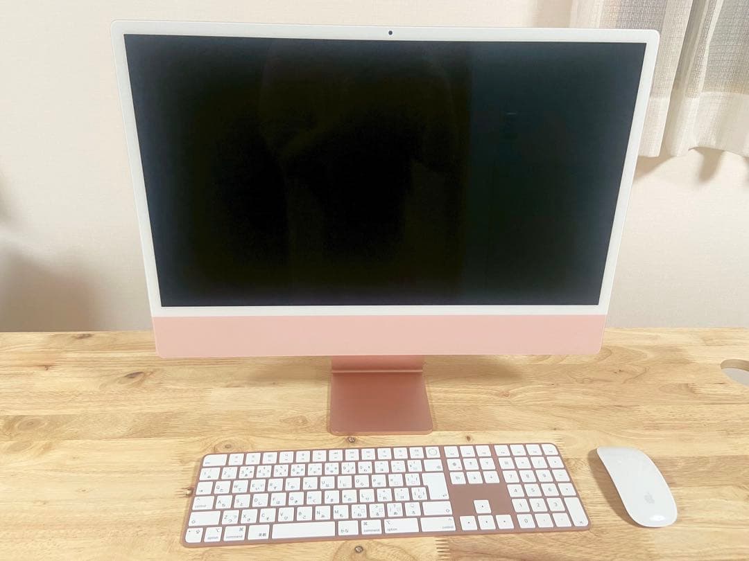iMac24インチ M1 16GBメモリー/512GBストレージ ピンク