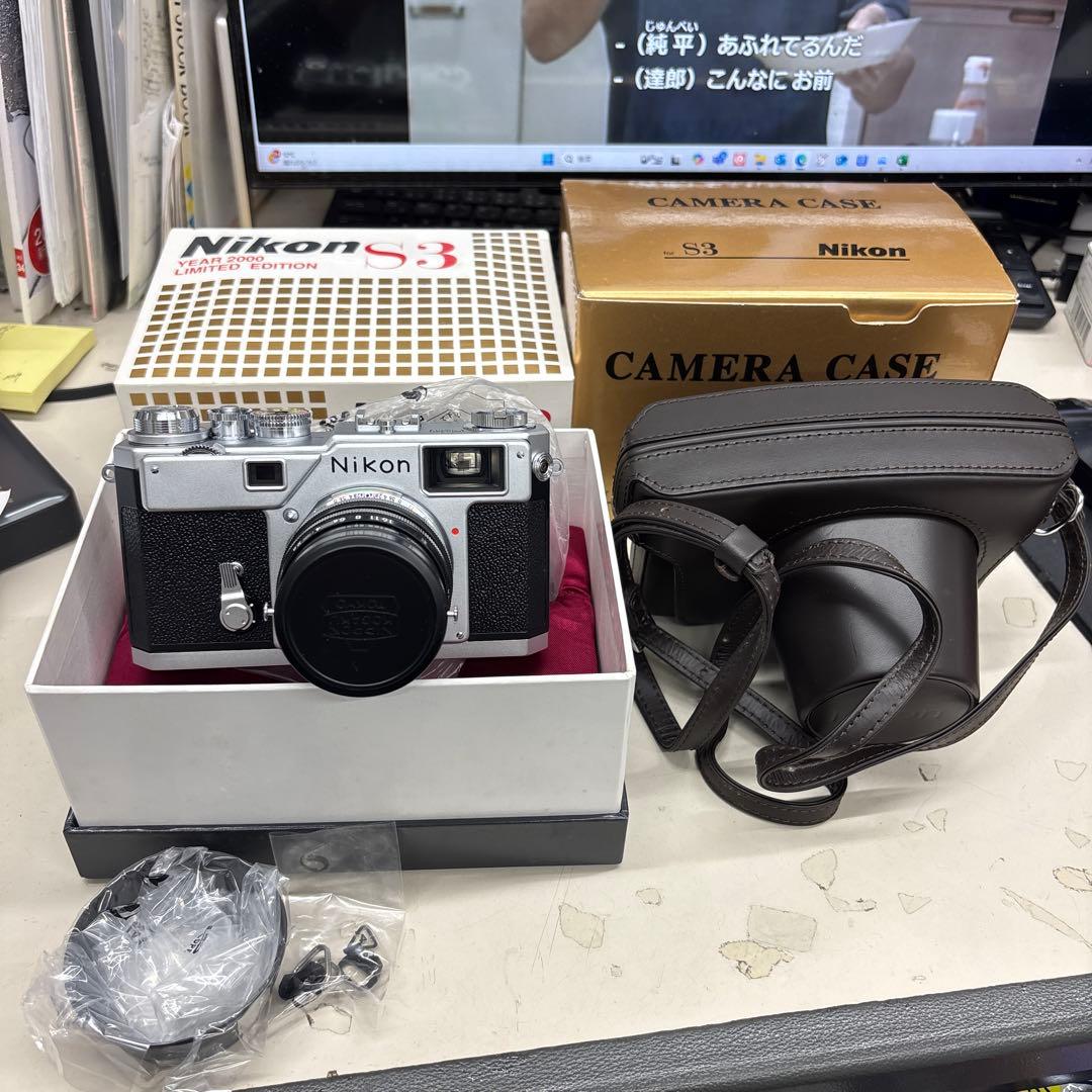 K402【未使用】Nikon S3 2000年記念フィルムレンジファインダー