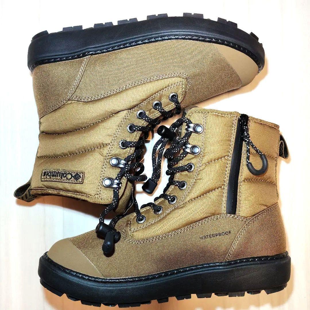 Columbia 防水ブーツ 氷上滑らない 極暖 オムニヒート 未使用タグ付