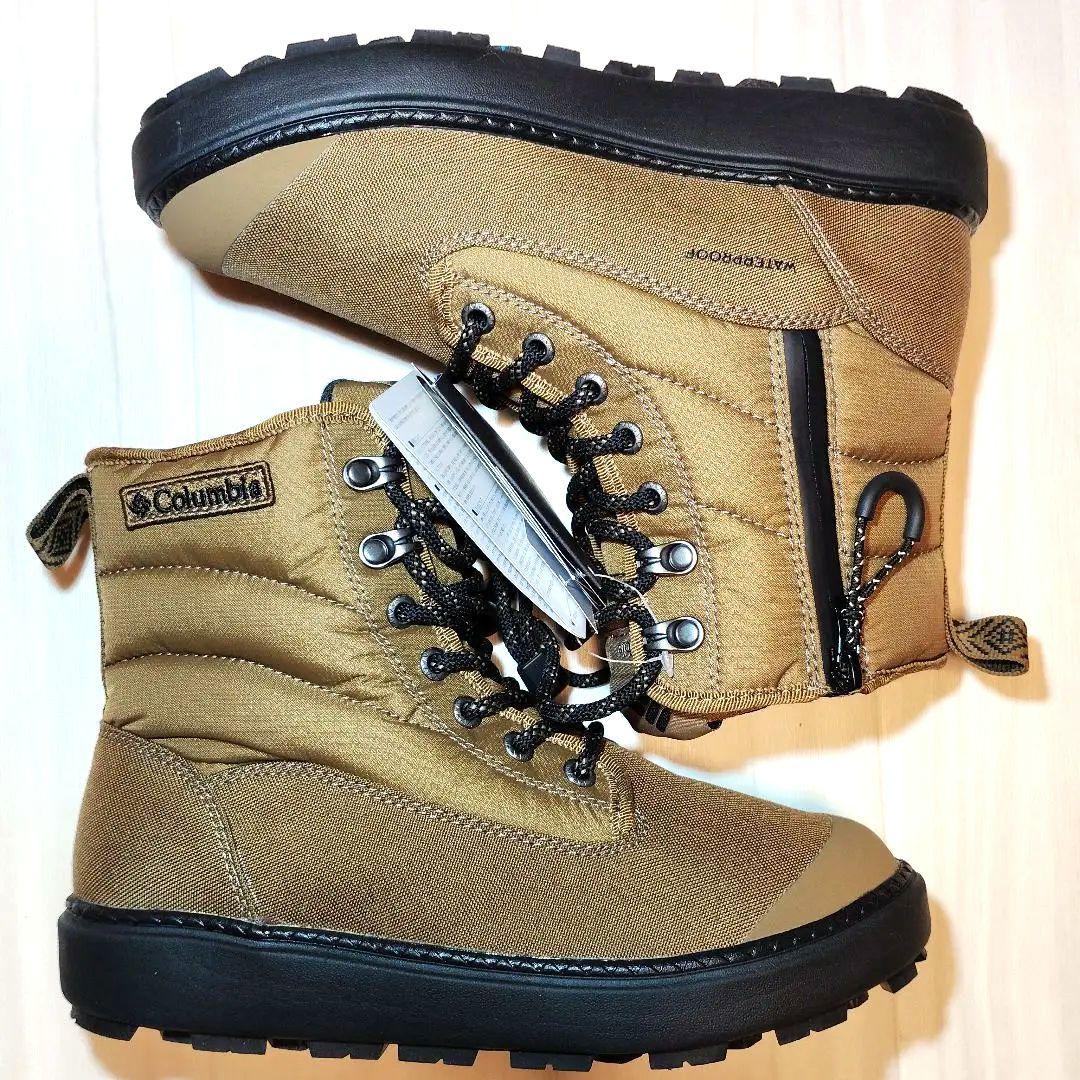 Columbia 防水ブーツ 氷上滑らない 極暖 オムニヒート 未使用タグ付