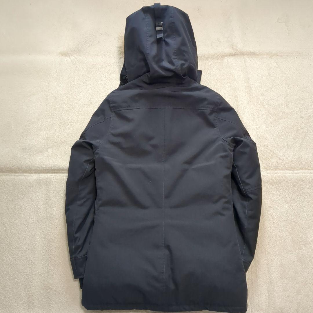 美品 カナダグース シャーロット コヨーテファー 希少 Mサイズ ネイビー