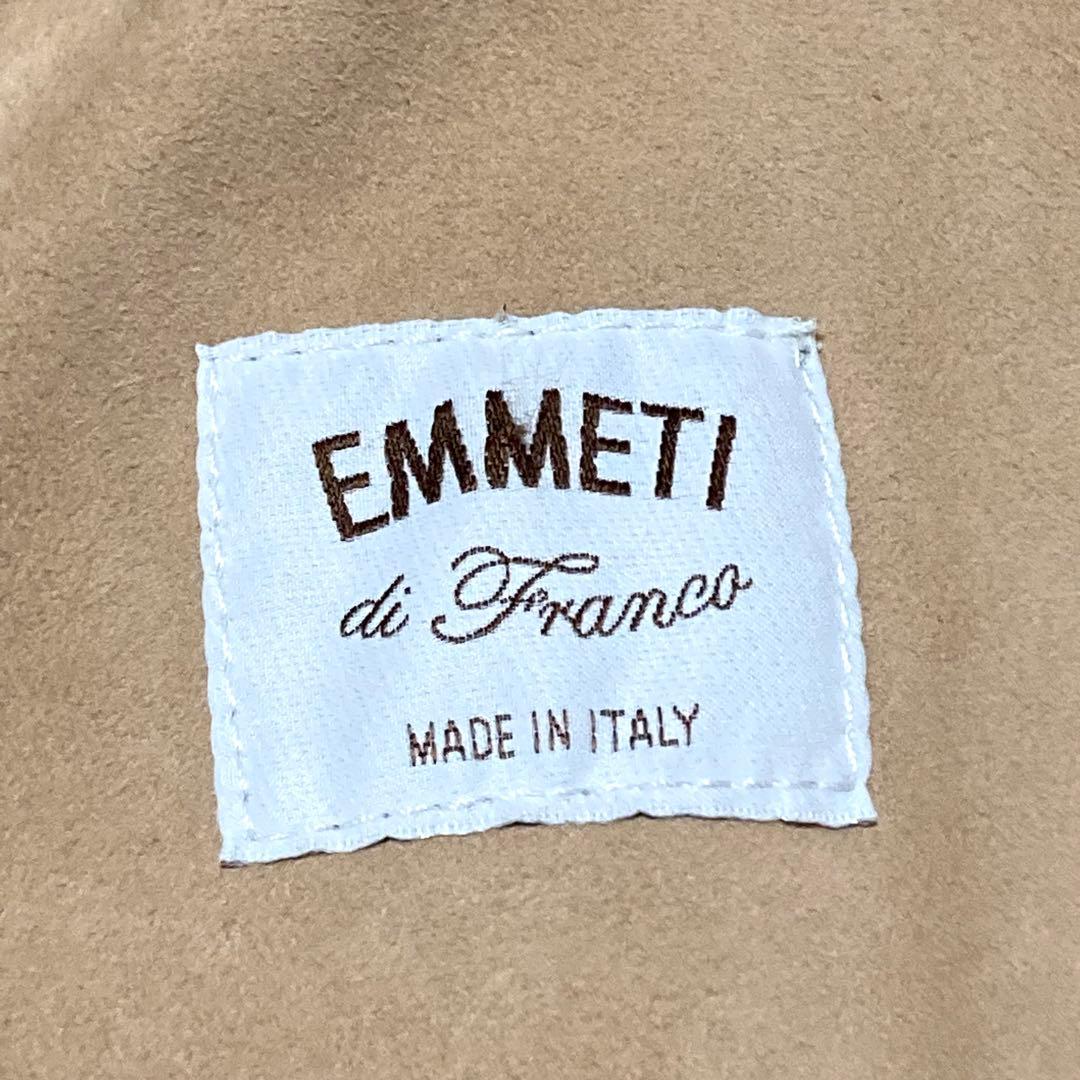 【EMMETI】リアルムートン ダッフルコート イタリア製 ４０サイズ