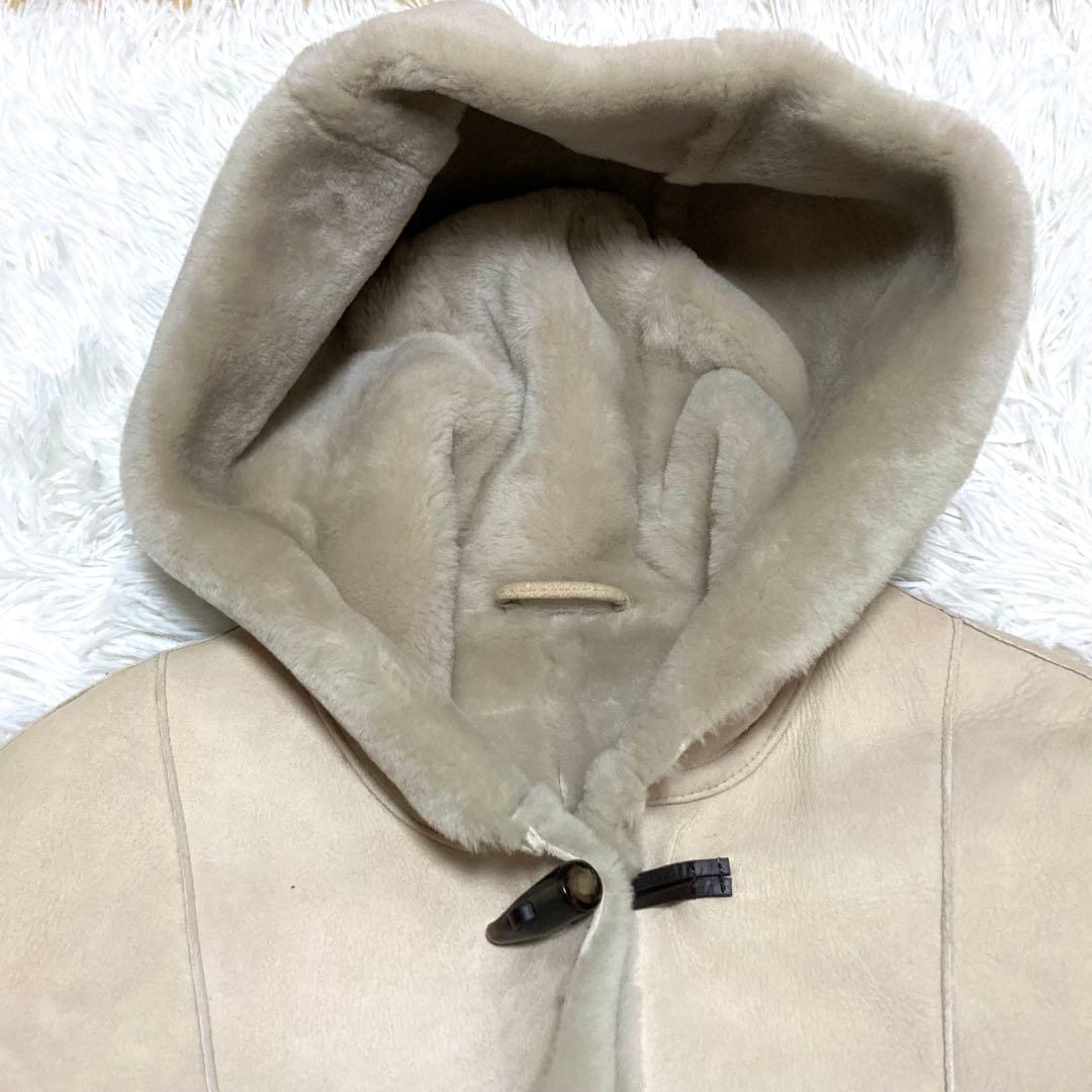 【EMMETI】リアルムートン ダッフルコート イタリア製 ４０サイズ