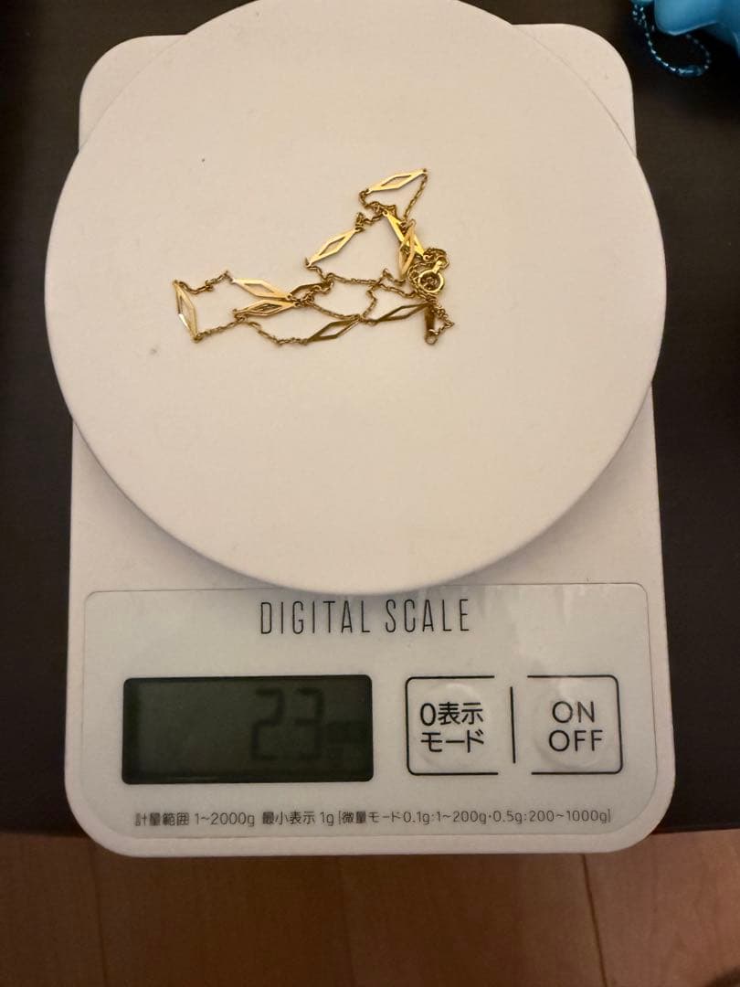 K18 ゴールド ネックレス 2g