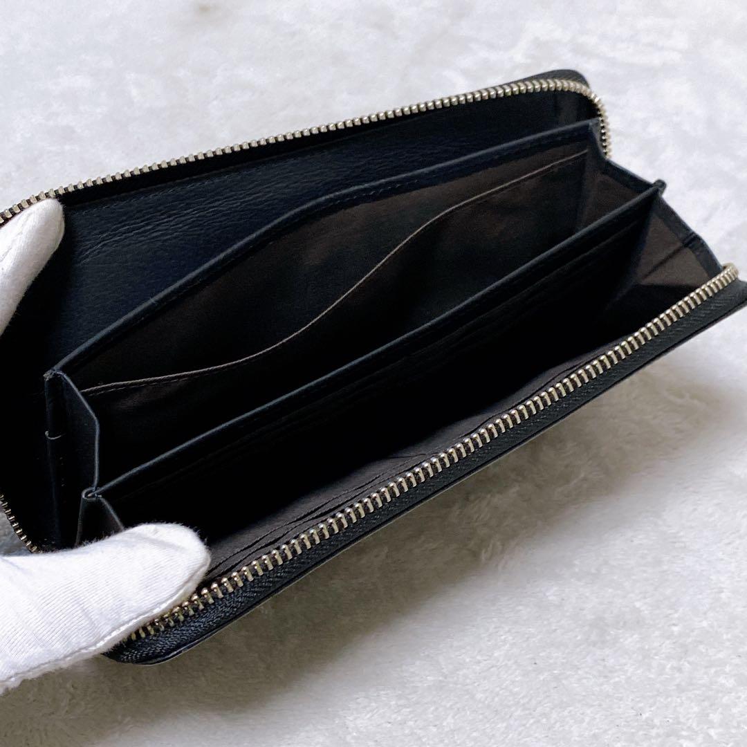 PORTER　ワンダー　ラウンドジップ長財布　BOX型小銭入れ　ブラック　迷彩柄