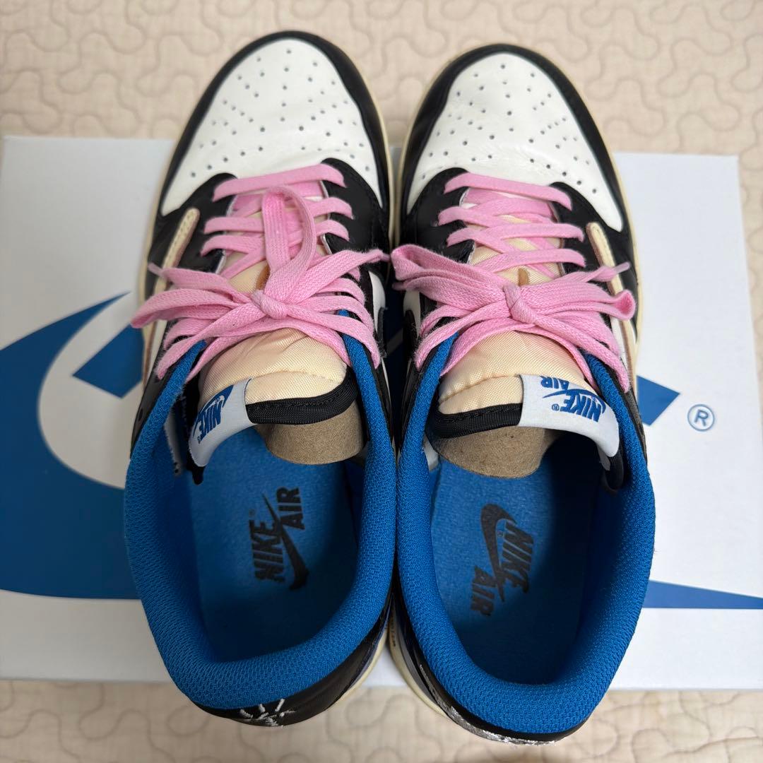 トラヴィススコットxフラグメントx Air Jordan 1 low