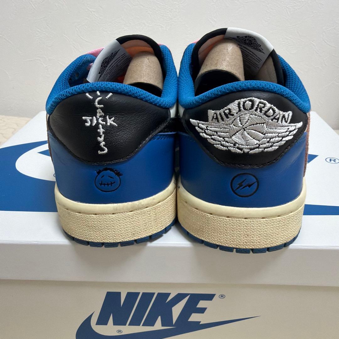トラヴィススコットxフラグメントx Air Jordan 1 low