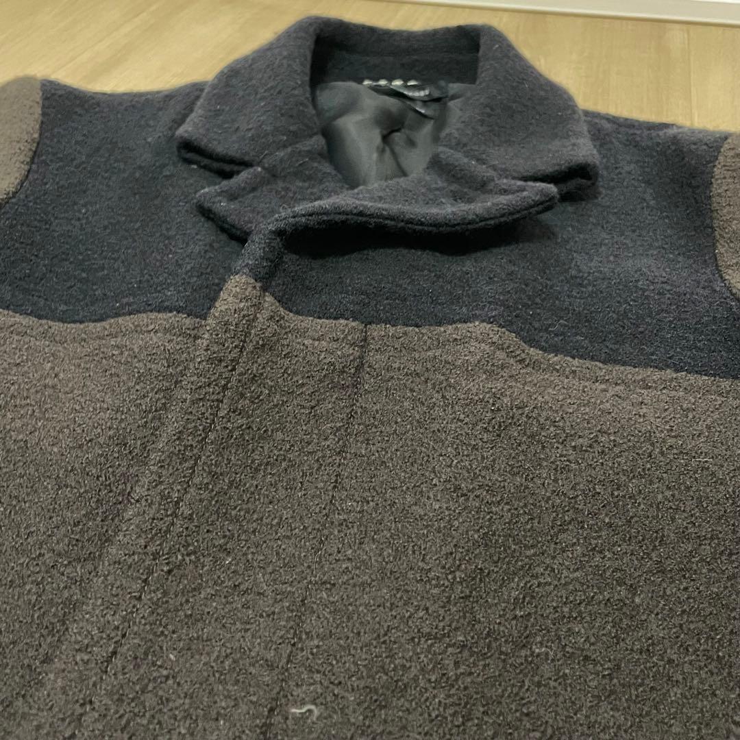 【美品】マークジェイコブス　チェスターコート　ダークブラウン ブラック