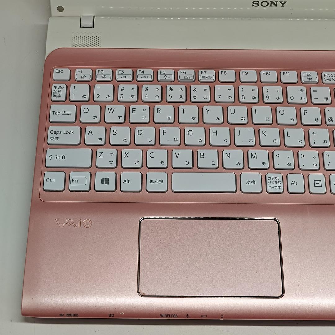 【VAIO】SVE 高速i7 新品SSD256GB 8GB ピンク ノートPC