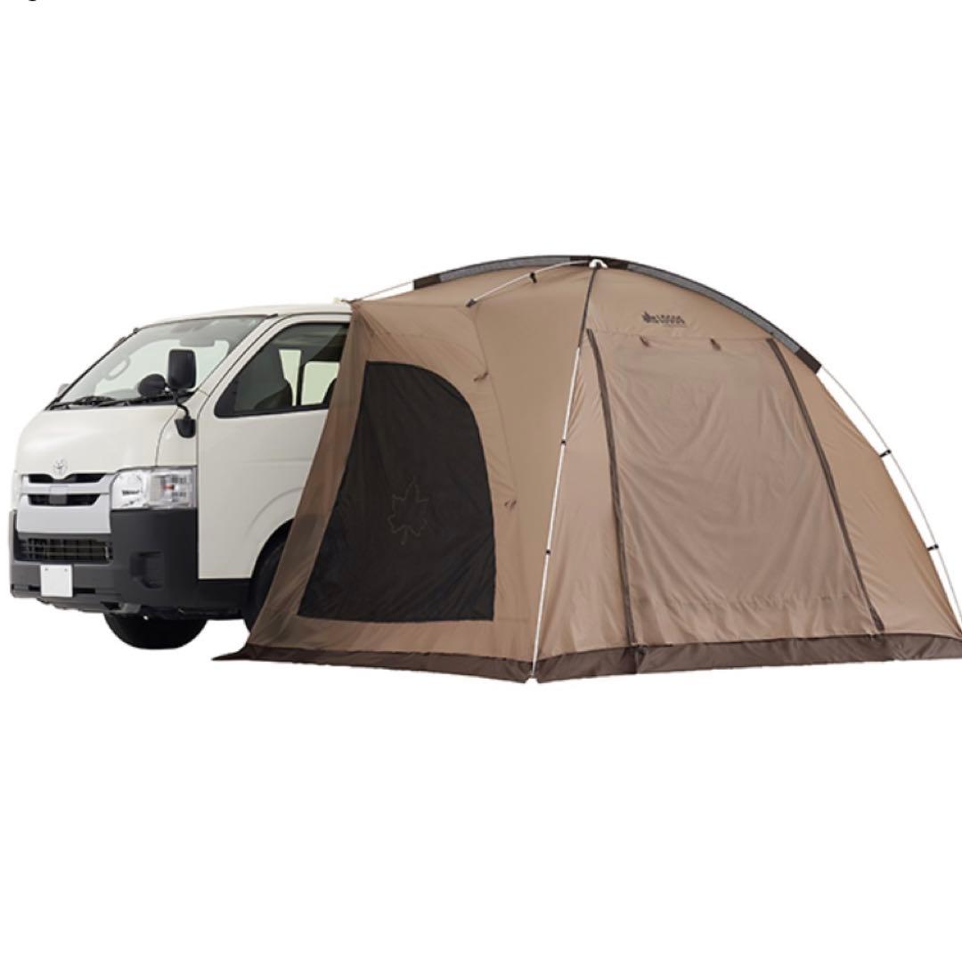 ロゴス Tradcanvas ハイタイプ カーサイド オーニング タープ テント