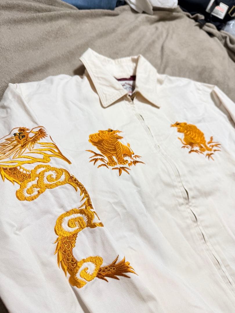 美品 日本製 Calee 鷲龍 限定 スカジャン unisex vintage