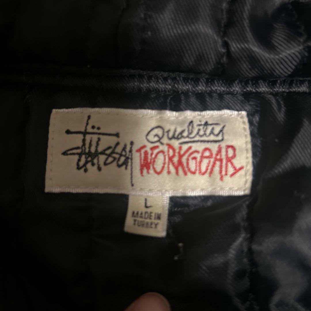 Stussy Workgear ブラックジャケット Lサイズ