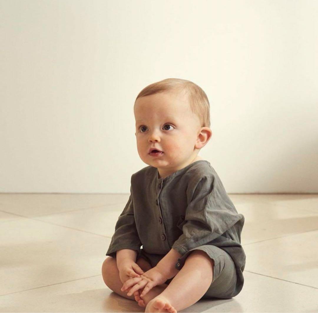 CARAMEL キャラメル ロンパース サロペット リネン