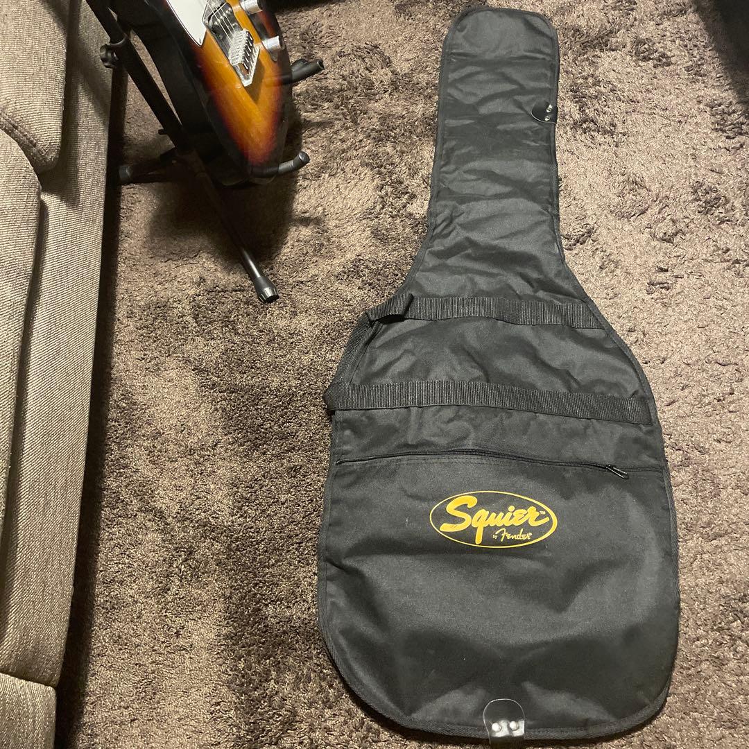 エレキギター サンバースト　Squier