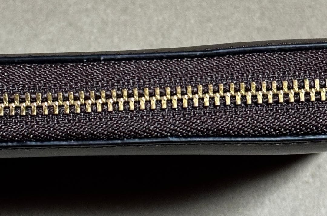 ウォレットコムデギャルソン ロングクラシックウォレット 長財布 茶色 新品 本物