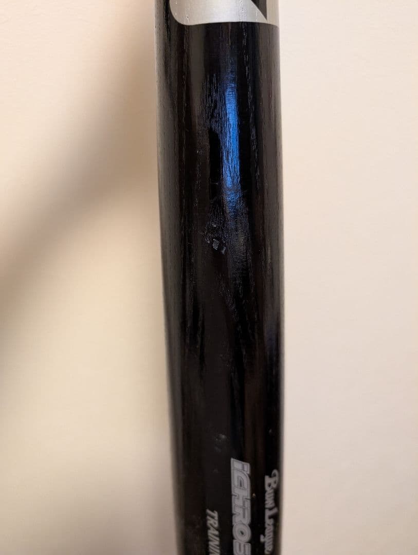 【希少】Mizuno BuwLeague 木製トレーニングバット イチローモデル