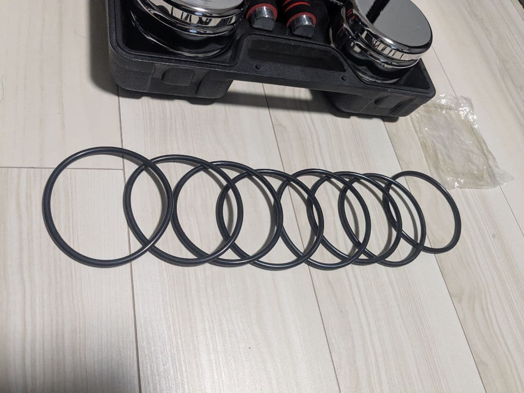 Northdeer可変式ダンベル（最大10KG）収納+シャフト付