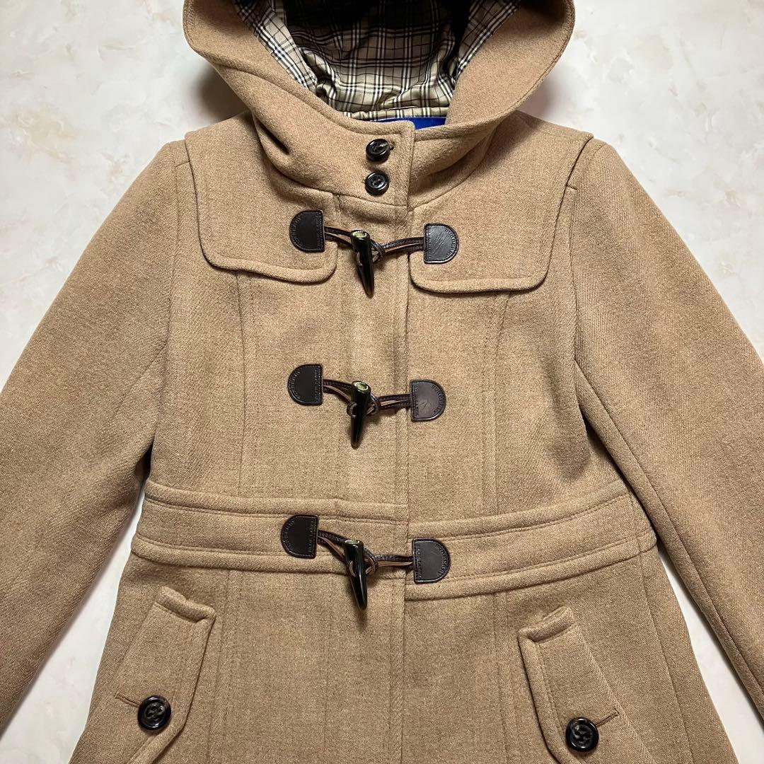 BURBERRY BLUE LABEL ダッフルコート　ノバチェック　M
