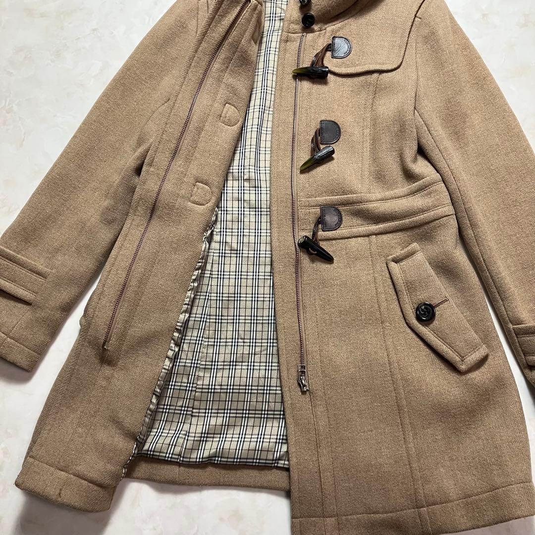BURBERRY BLUE LABEL ダッフルコート　ノバチェック　M