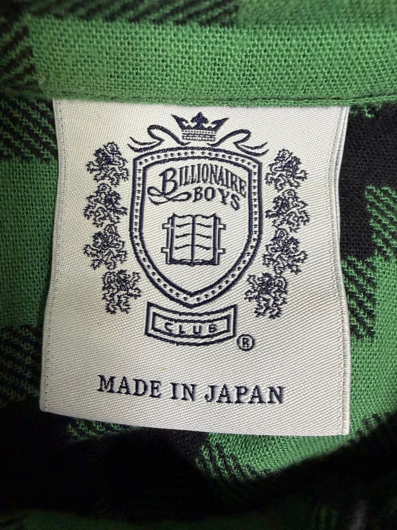 Billionaire Boys Club チェック柄ネルシャツM