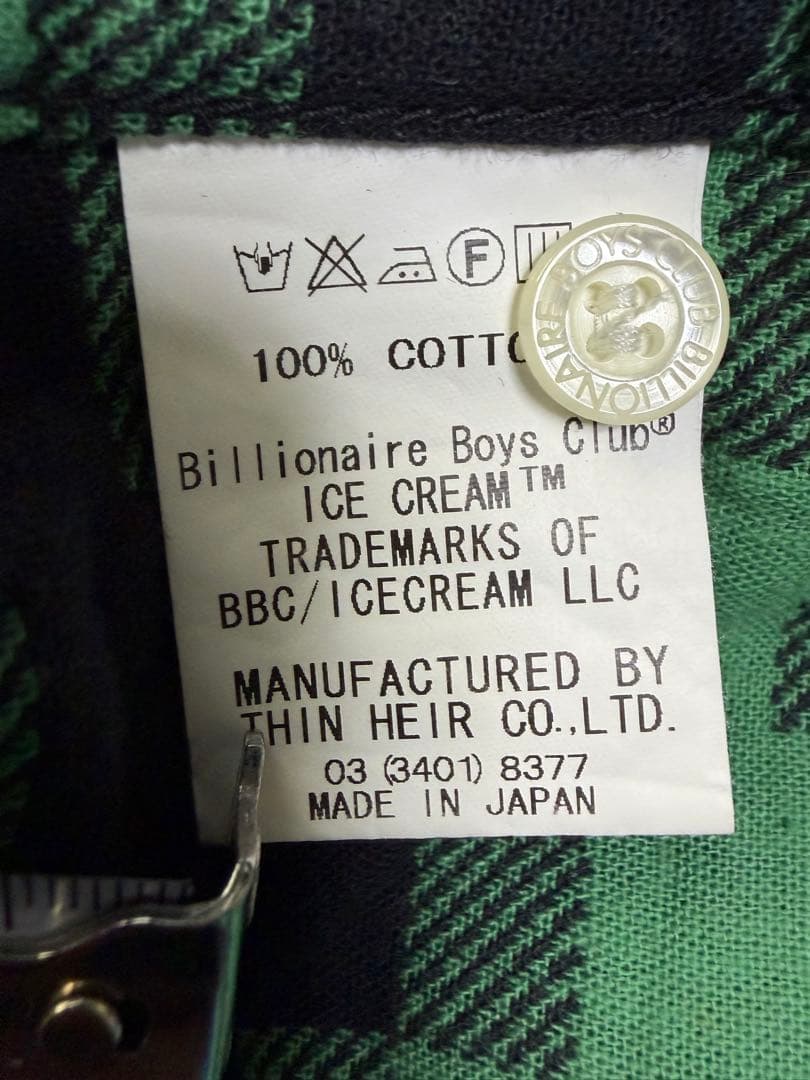 Billionaire Boys Club チェック柄ネルシャツM
