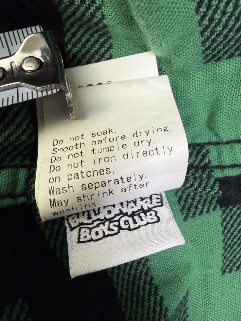 Billionaire Boys Club チェック柄ネルシャツM