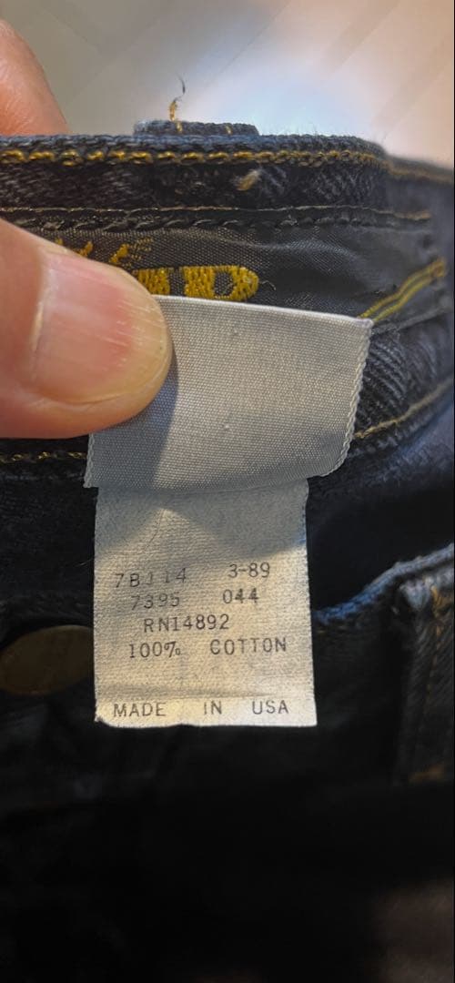 90s USA MARITE FRANCOIS GIRBAUD ブラックデニム