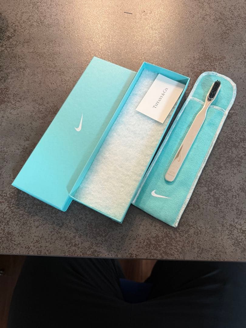 ★正規品★Ag925★97g★NIKE ×Tiffany シューブラシ