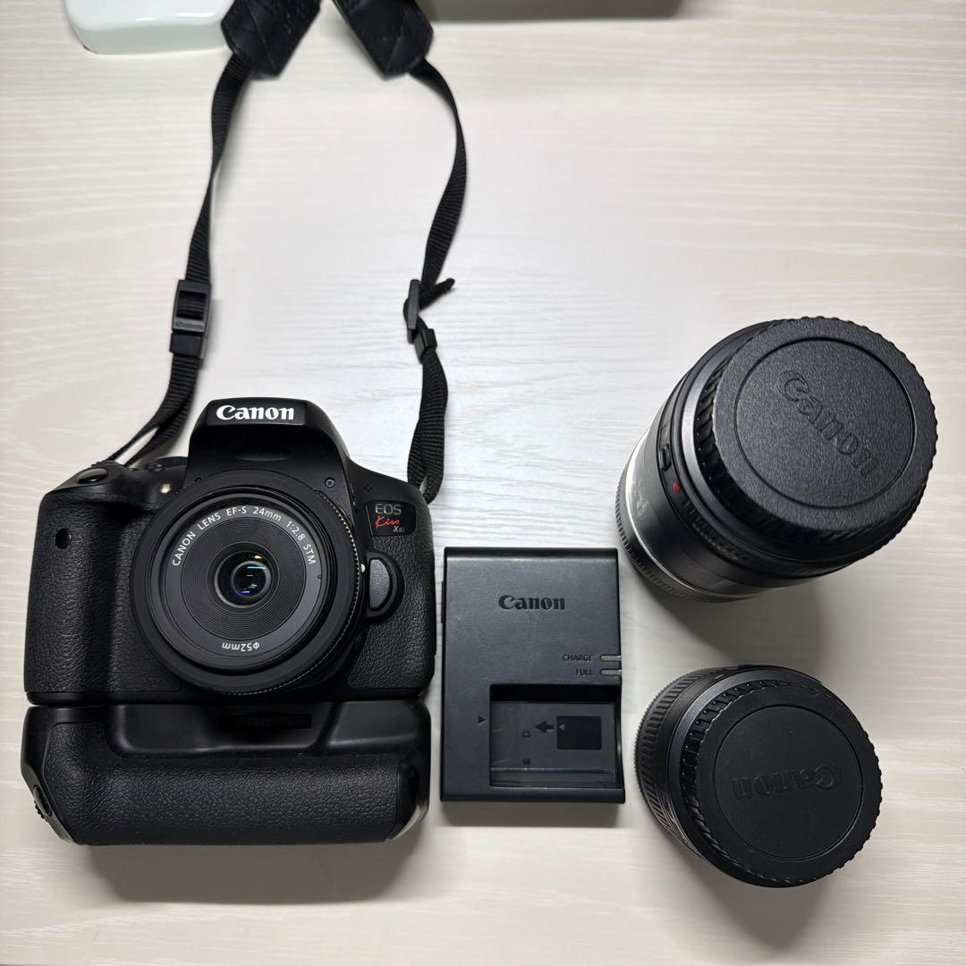 Canon EOS kiss x8i レンズ　セット