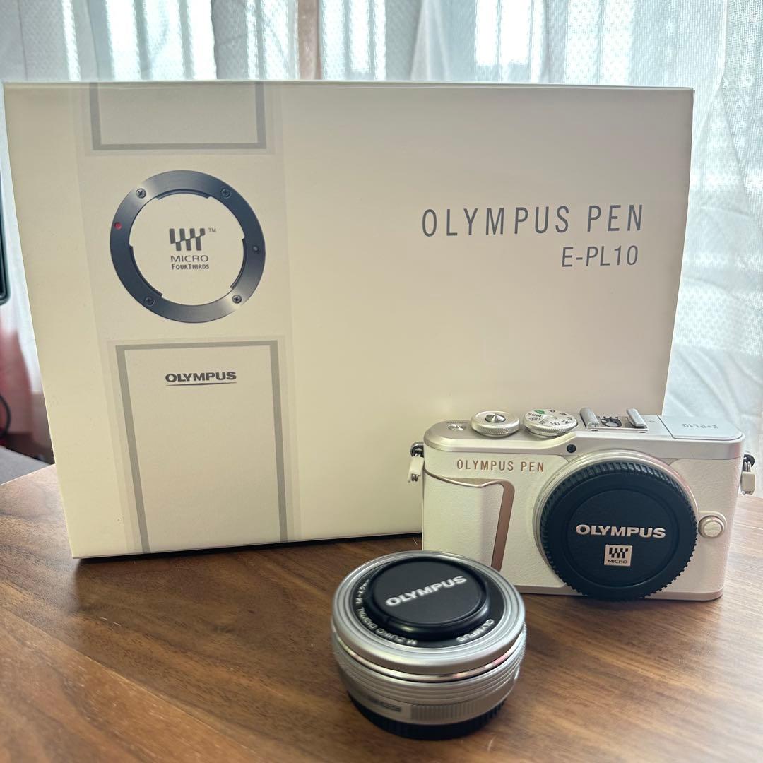 【中古品】OLYMPUS PEN E-PL10 ホワイト