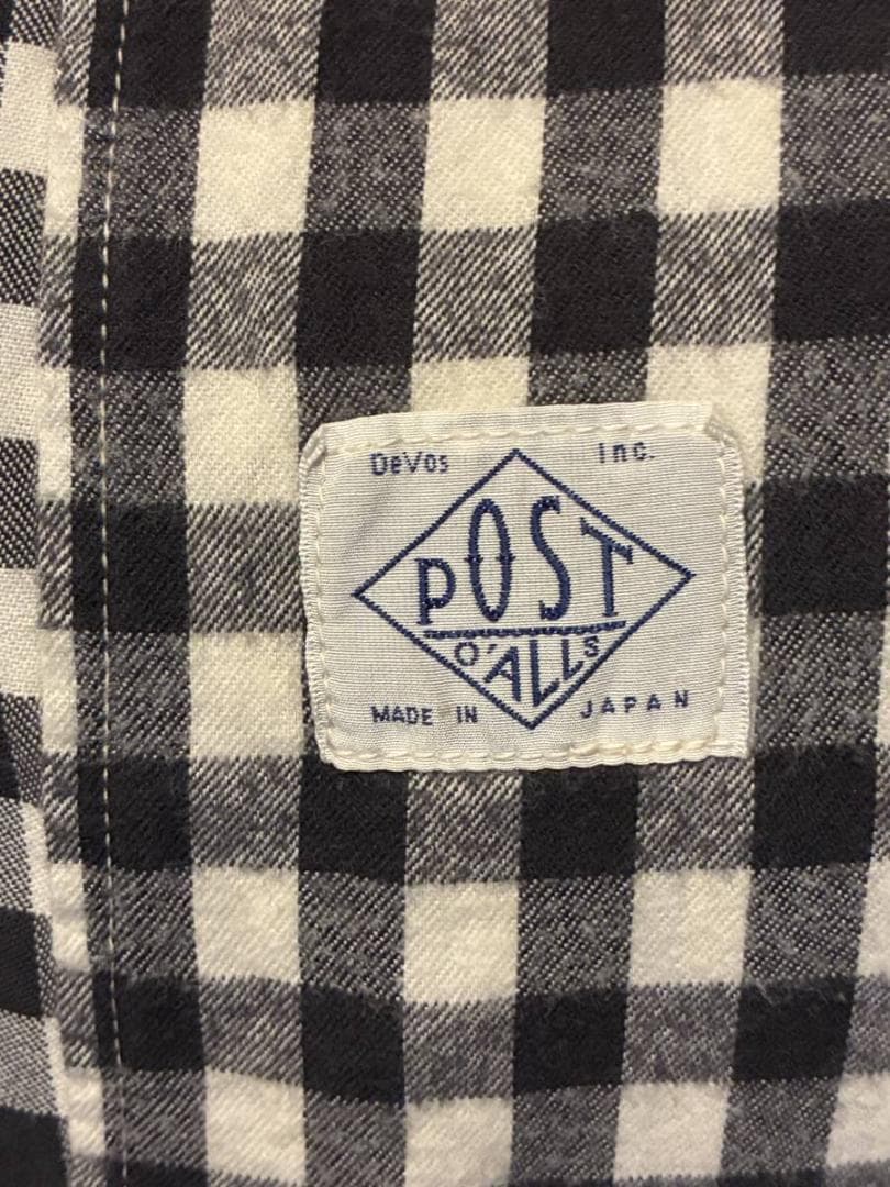 23FW ポストオーバーオールズ New Shirt POST OVERALLS