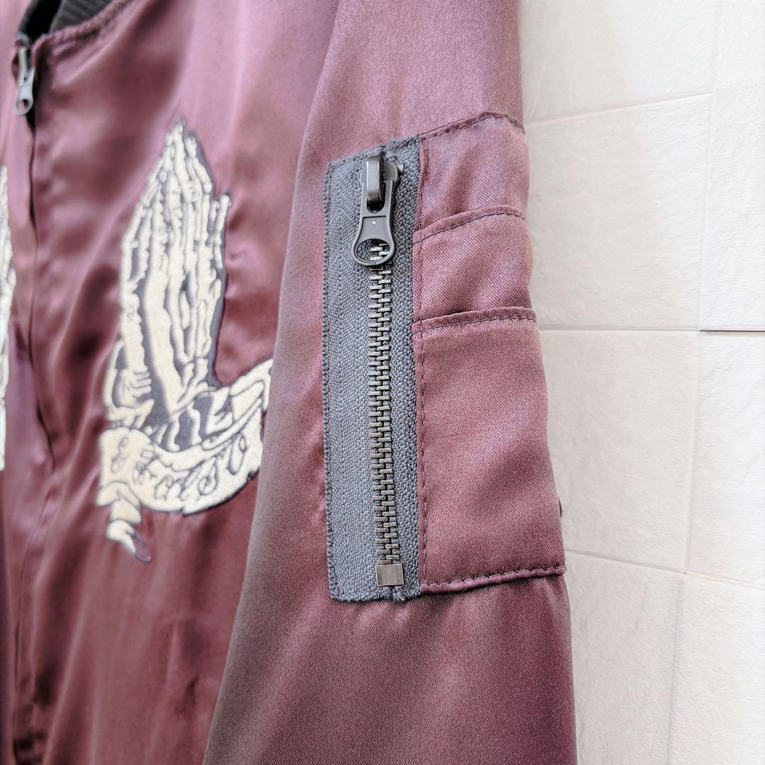 【レア】BLACKFLAME ブラックフレイム マリアスカジャン MA-1 M