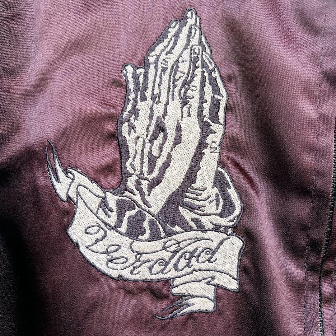 【レア】BLACKFLAME ブラックフレイム マリアスカジャン MA-1 M