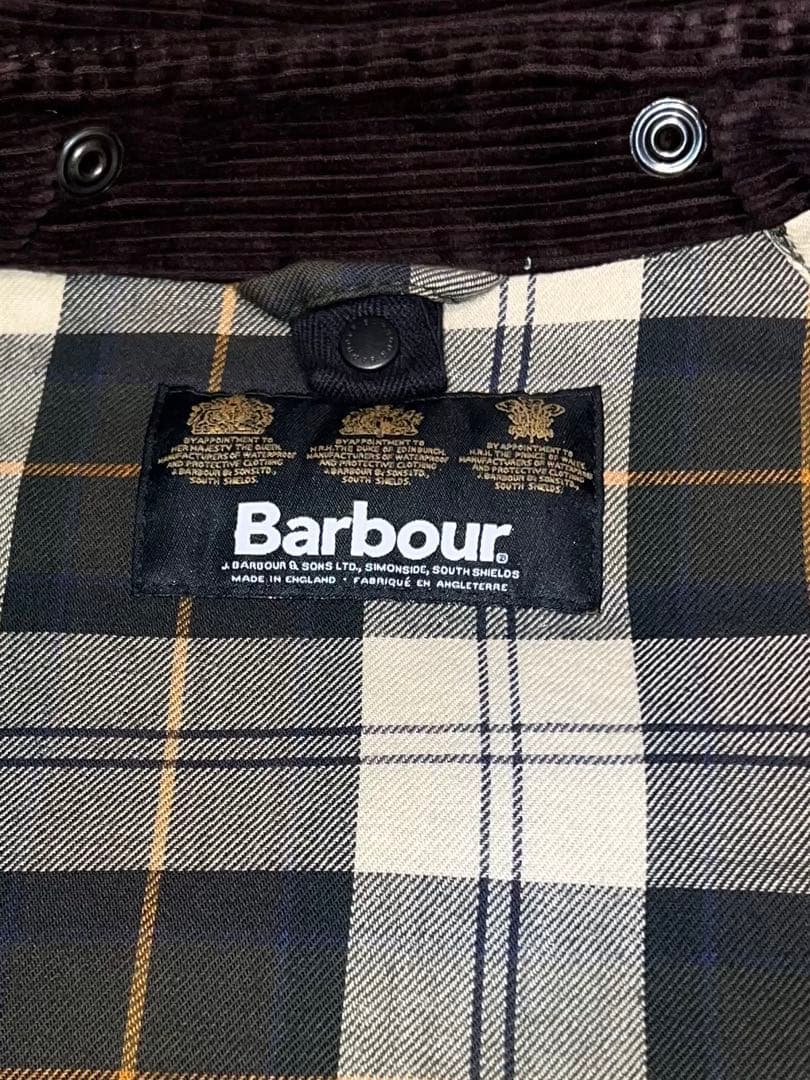 Barbour BEDALE ジャケット コーデュロイ襟
