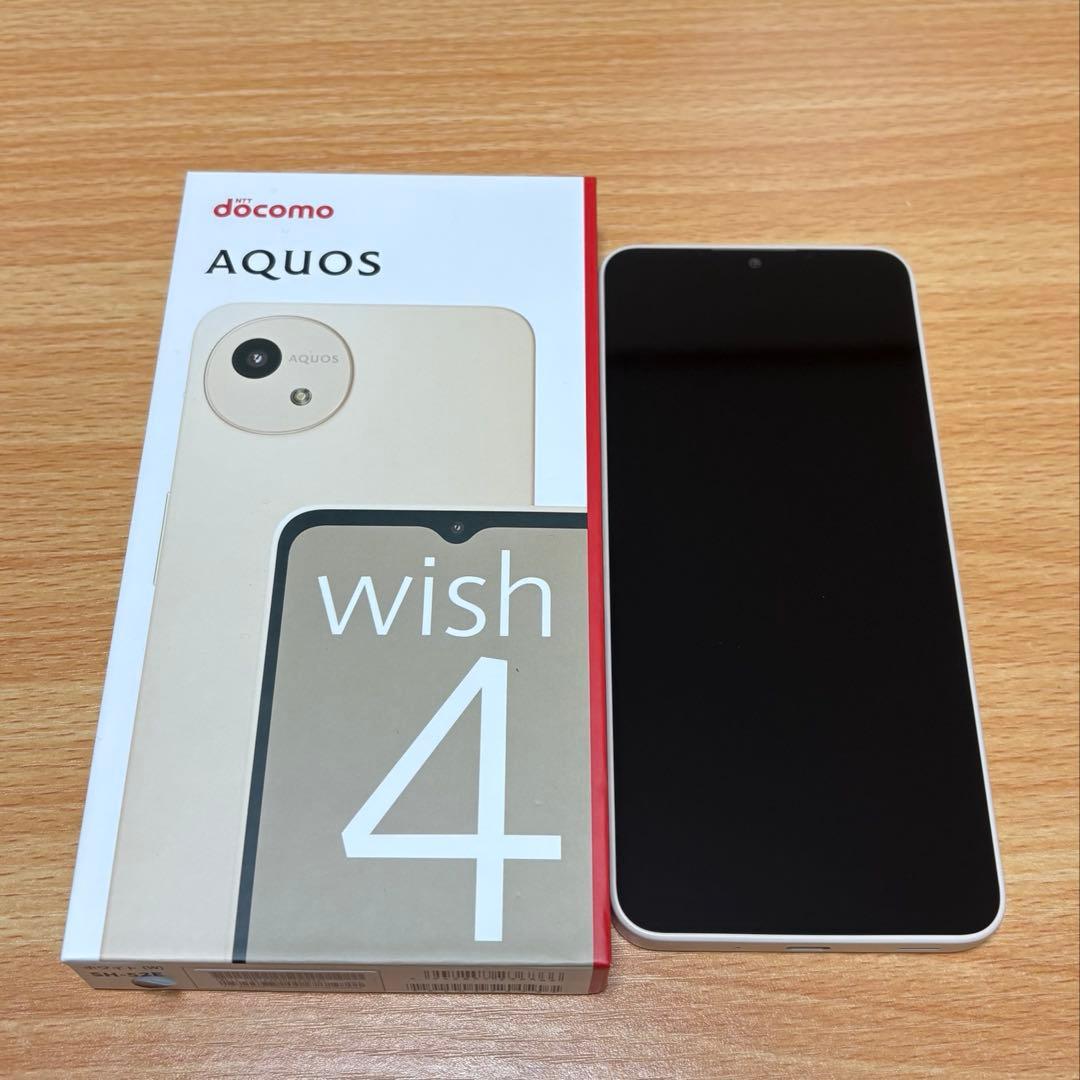 Aquos wish4 ホワイト　SH-52E