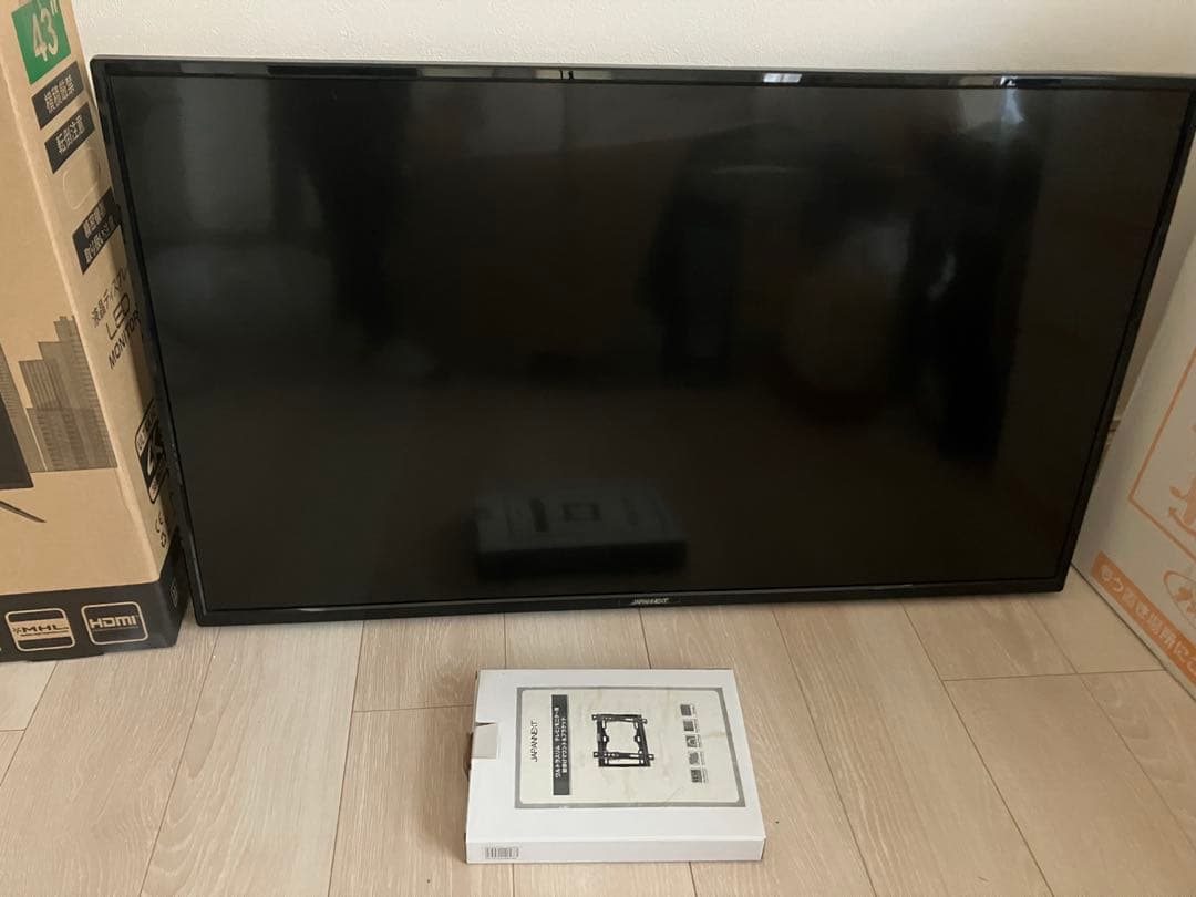 【動作確認済】JAPANNEXT 43インチ 4K LEDフラットモニター