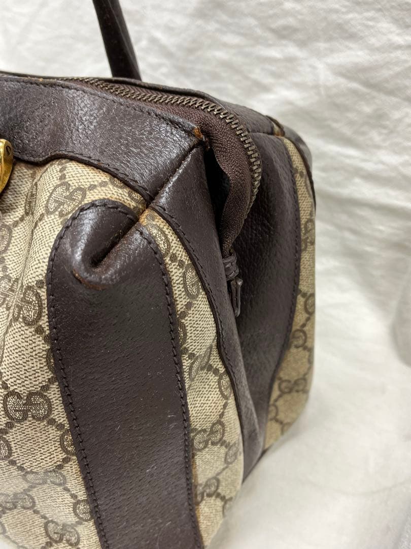 GUCCI PVC ハンドバッグ ヴィンテージ　オールドグッチ ボストン